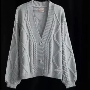 Taylor Swift The Tortured Poets Department Gray Cardigan